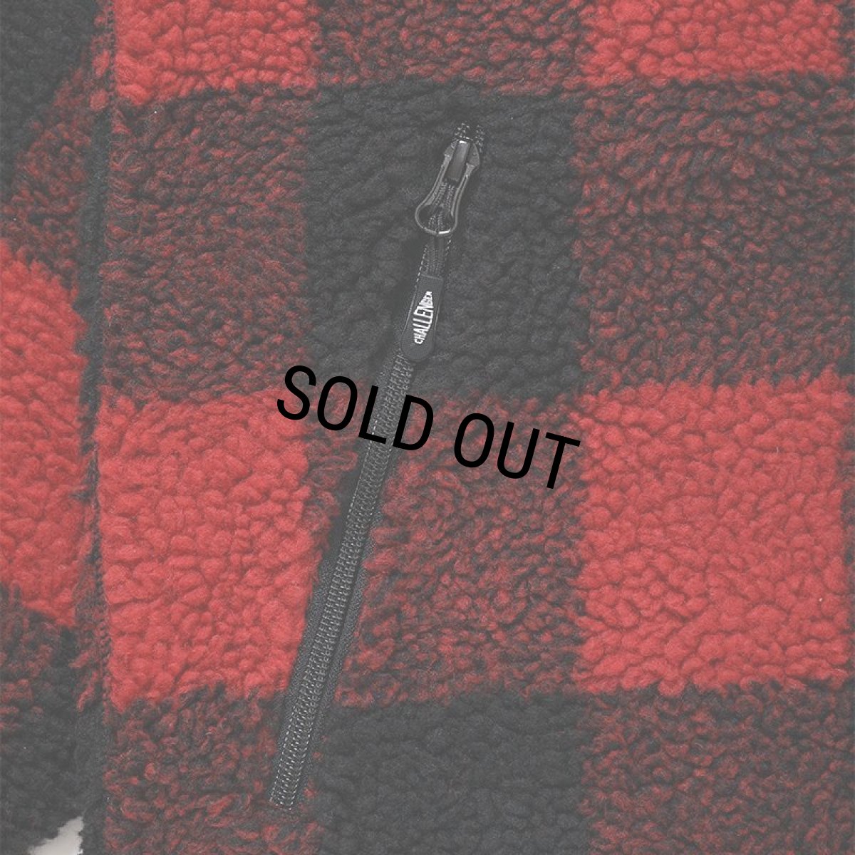 画像6: CHALLENGER/BUFFALO PLAID BOA JACKET（RED）［バッファローチェックボアJKT-24秋冬］ (6)