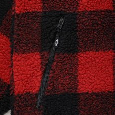 画像6: CHALLENGER/BUFFALO PLAID BOA JACKET（RED）［バッファローチェックボアJKT-24秋冬］ (6)