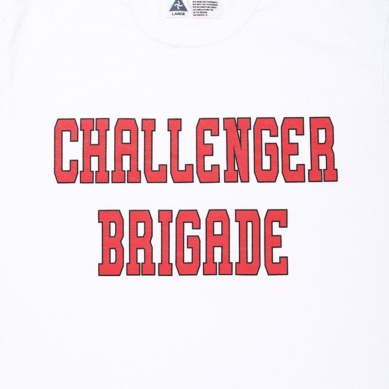 画像3: CHALLENGER/COLLEGE LOGO TEE（WHITE）［プリントT-24秋冬］