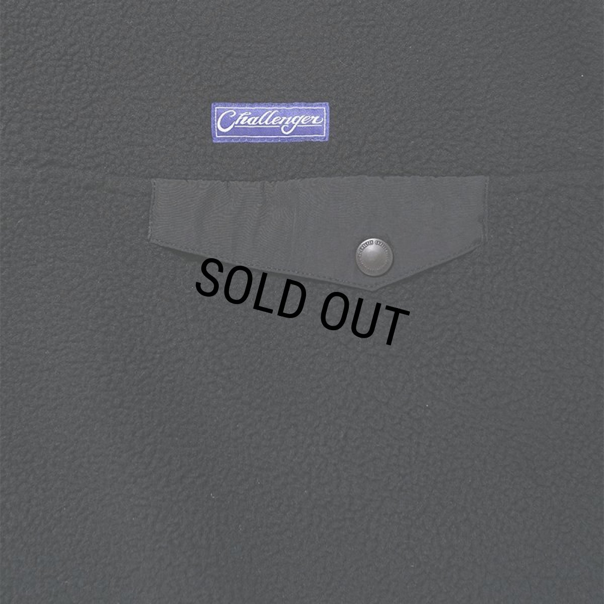 画像5: CHALLENGER/PULLOVER LOGO FLEECE（BLACK）［プルオーバーロゴフリース-24秋冬］ (5)