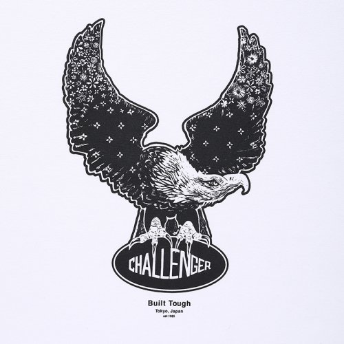 他の写真3: CHALLENGER/OVAL EAGLE TEE（WHITE）［プリントT-24秋冬］