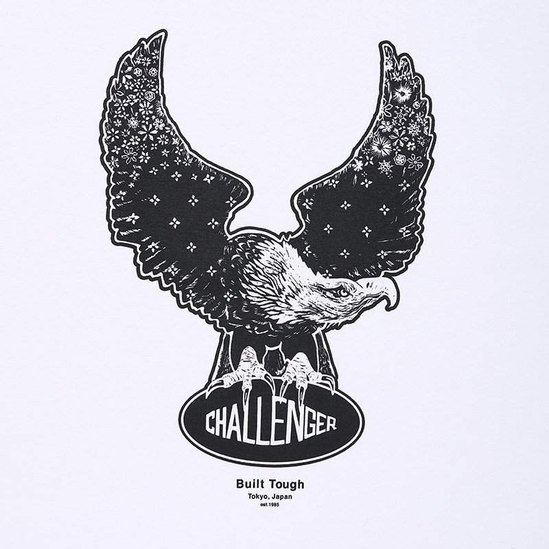 画像3: CHALLENGER/OVAL EAGLE TEE（WHITE）［プリントT-24秋冬］