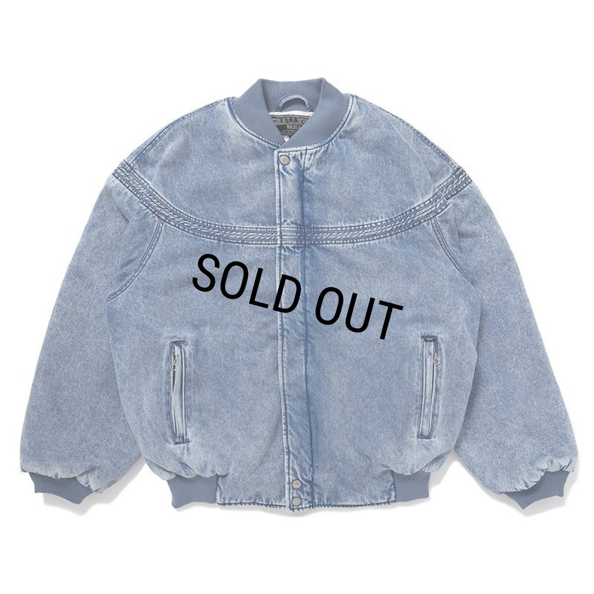 画像1: CHALLENGER/WASHED DERBY JACKET（WASHED INDIGO）［ウォッシュドダービーJKT-24秋冬］ (1)