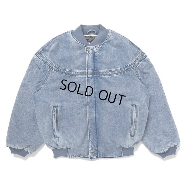 画像1: CHALLENGER/WASHED DERBY JACKET（WASHED INDIGO）［ウォッシュドダービーJKT-24秋冬］