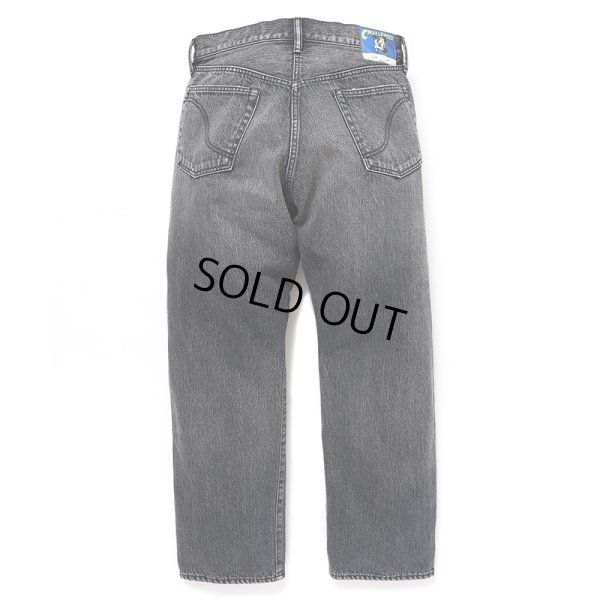 画像2: CHALLENGER/CLASSIC WASHED DENIM PANTS（WASHED BLACK）［クラシックウォッシュドデニムパンツ-24秋冬］