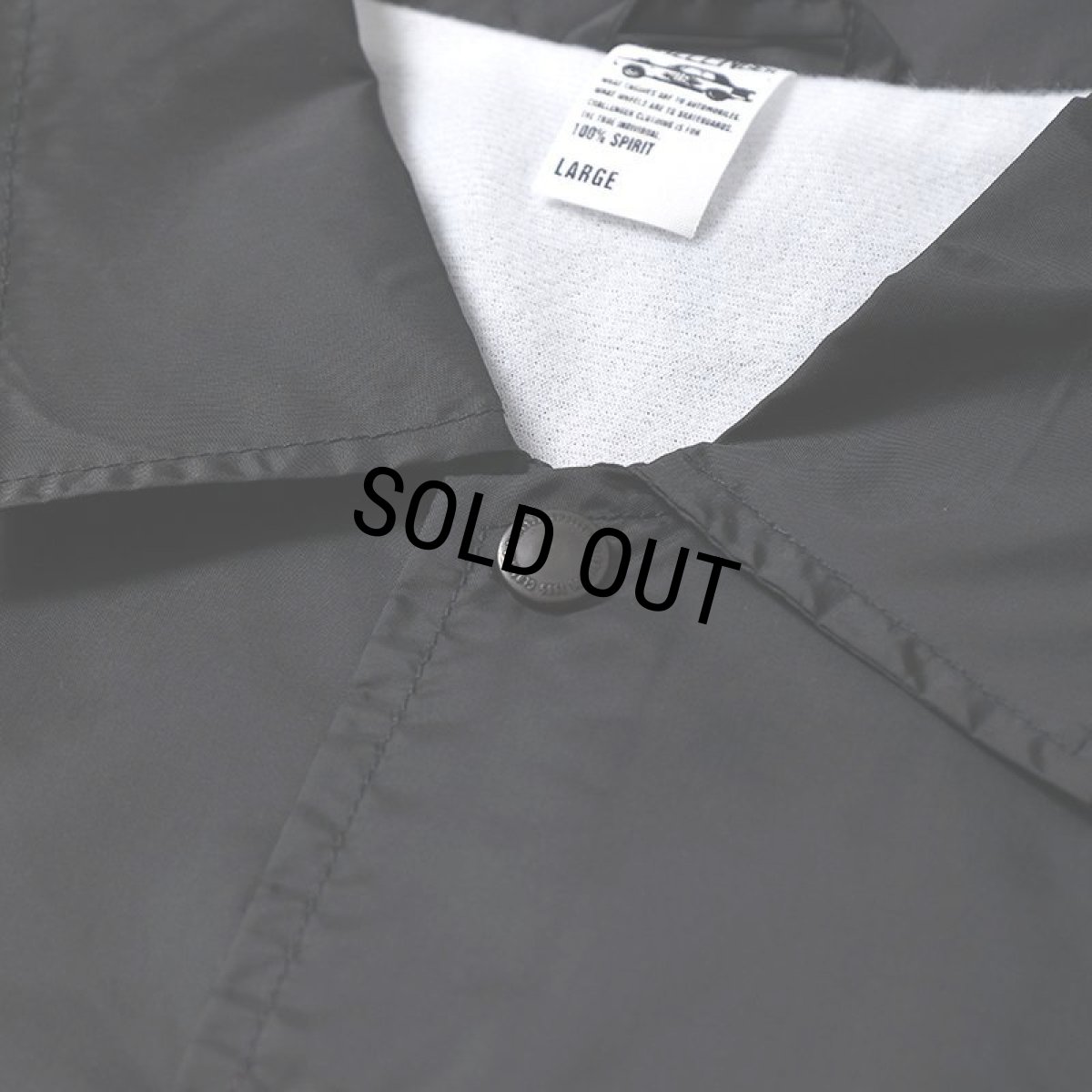 画像4: CHALLENGER/OVAL EAGLE COACH JACKET（BLACK）［オーバルイーグルコーチJKT-24秋冬］ (4)