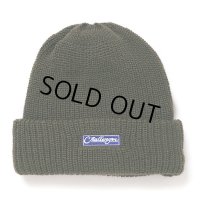 CHALLENGER/BAR LOGO KNIT CAP（OLIVE）［バーロゴニットキャップ-24秋冬］