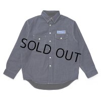 CHALLENGER/DENIM LINING SHIRT（INDIGO）［デニムライニングシャツ-24秋冬］