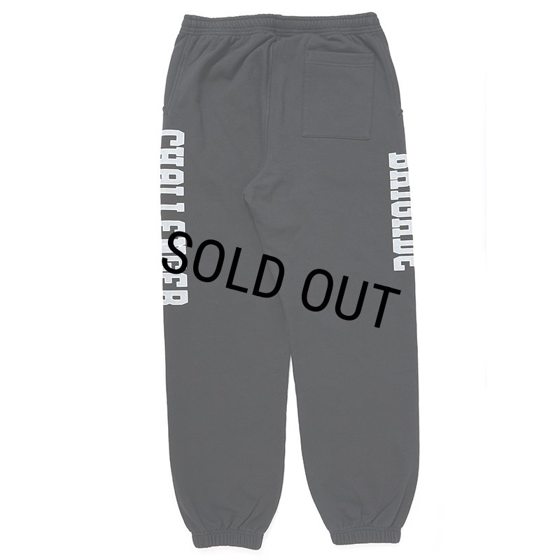 CHALLENGER/COLLEGE SWEAT PANTS（BLACK）［カレッジスウェットパンツ