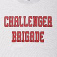 画像3: CHALLENGER/COLLEGE LOGO C/N SWEAT（GRAY）［クルーネックスウェット-24秋冬］ (3)