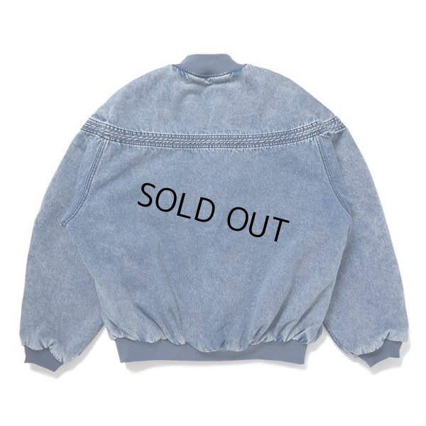 画像2: CHALLENGER/WASHED DERBY JACKET（WASHED INDIGO）［ウォッシュドダービーJKT-24秋冬］