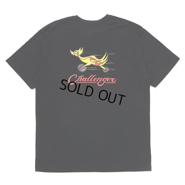 画像1: CHALLENGER/FIRE BIRD TEE（BLACK）［プリントT-24秋冬］