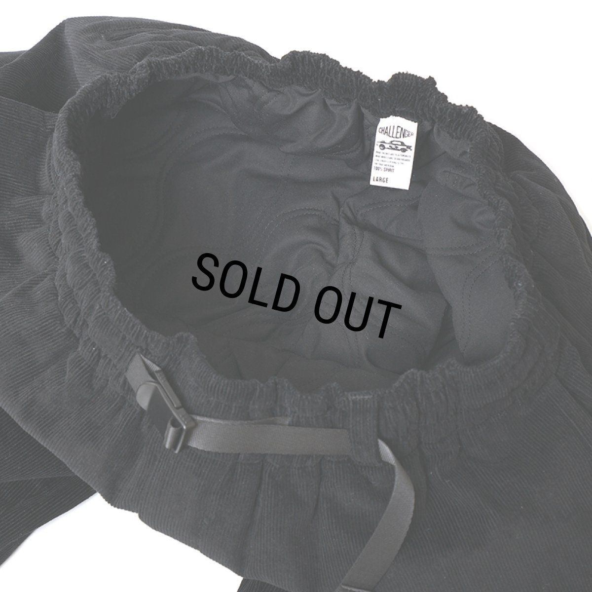 画像3: CHALLENGER/SUPERIOR CORDUROY WARM PANTS（NATURAL）［コーデュロイウォームパンツ-24秋冬］ (3)