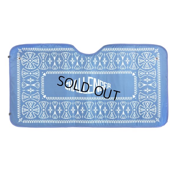 画像1: CHALLENGER/BANDANA SUNSHADE（NAVY）［バンダナサンシェイド-24秋冬］