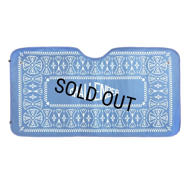 CHALLENGER/BANDANA SUNSHADE（NAVY）［バンダナサンシェイド-24秋冬