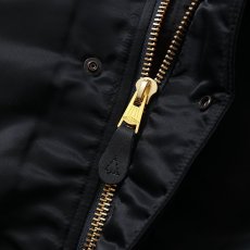 画像6: CHALLENGER/CLASSIC FLIGHT JACKET（BLACK）［クラシックフライトJKT-24秋冬］ (6)