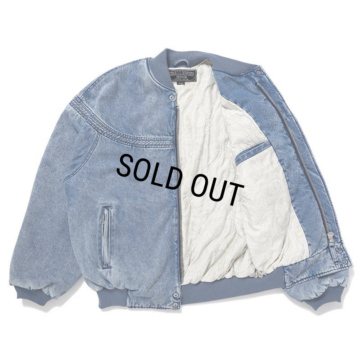 画像3: CHALLENGER/WASHED DERBY JACKET（WASHED INDIGO）［ウォッシュドダービーJKT-24秋冬］ (3)