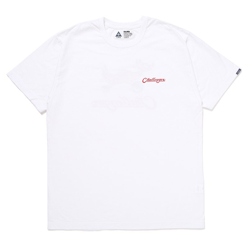 画像1: CHALLENGER/FIRE BIRD TEE（WHITE）［プリントT-24秋冬］