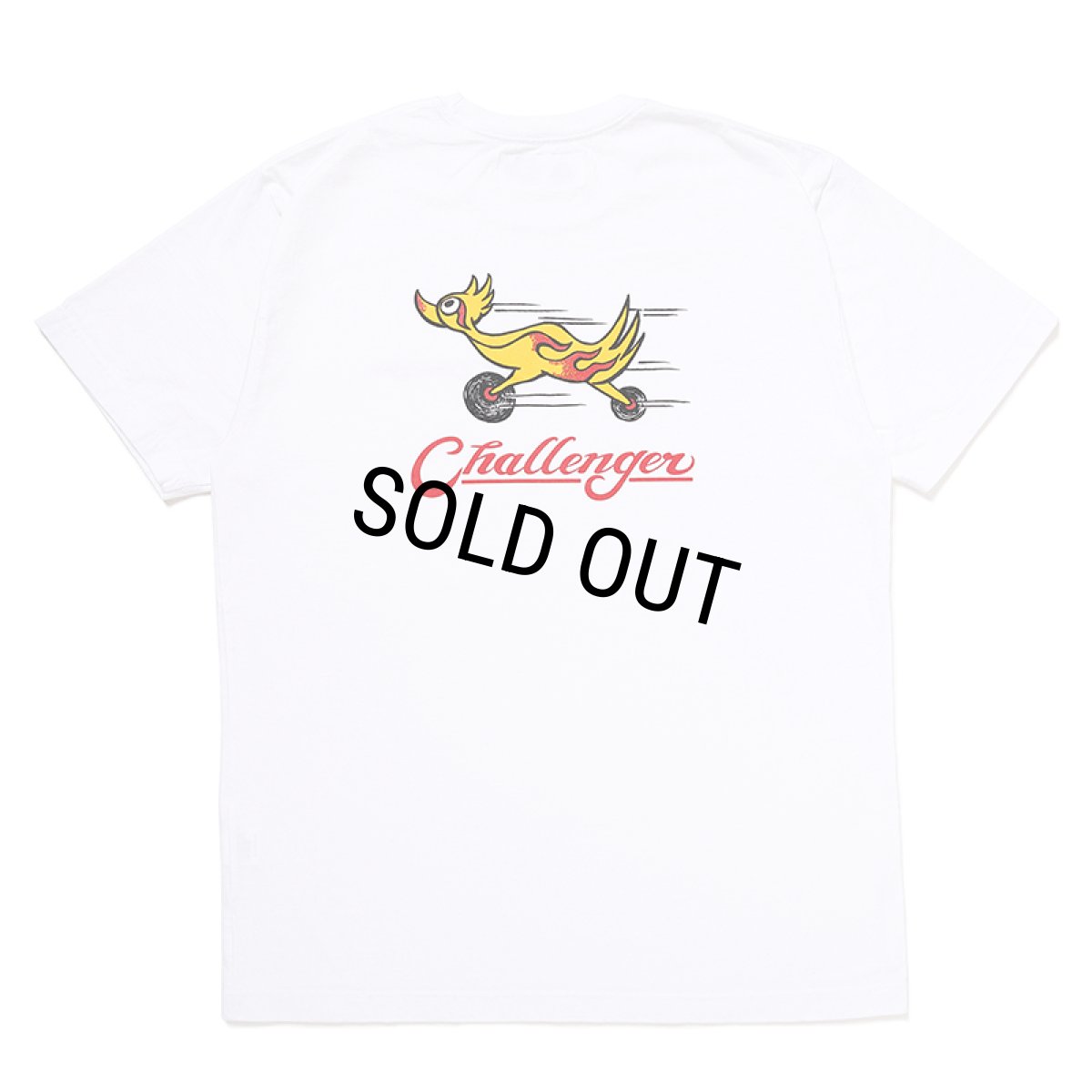 画像1: CHALLENGER/FIRE BIRD TEE（WHITE）［プリントT-24秋冬］ (1)