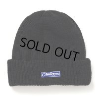 CHALLENGER/BAR LOGO KNIT CAP（BLACK）［バーロゴニットキャップ-24秋冬］