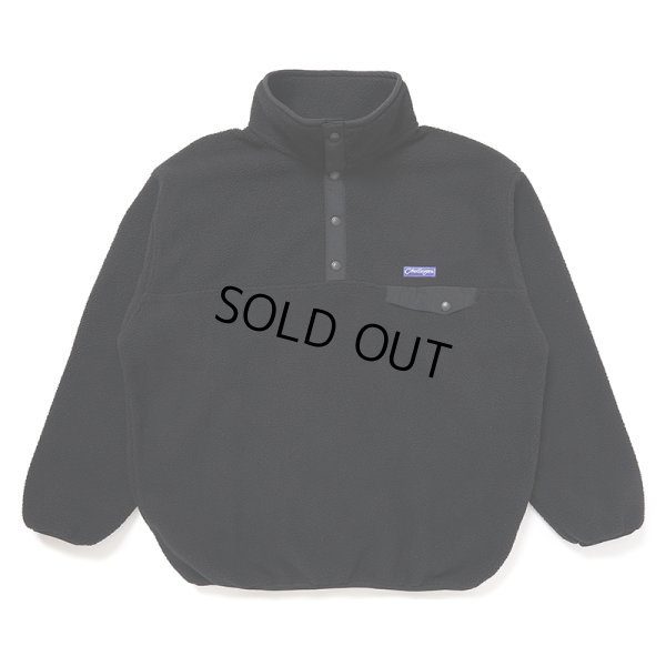画像1: CHALLENGER/PULLOVER LOGO FLEECE（BLACK）［プルオーバーロゴフリース-24秋冬］