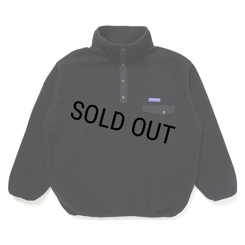 usa CHALLENGER/PULLOVER LOGO FLEECE（BLACK）［プルオーバーロゴフリース