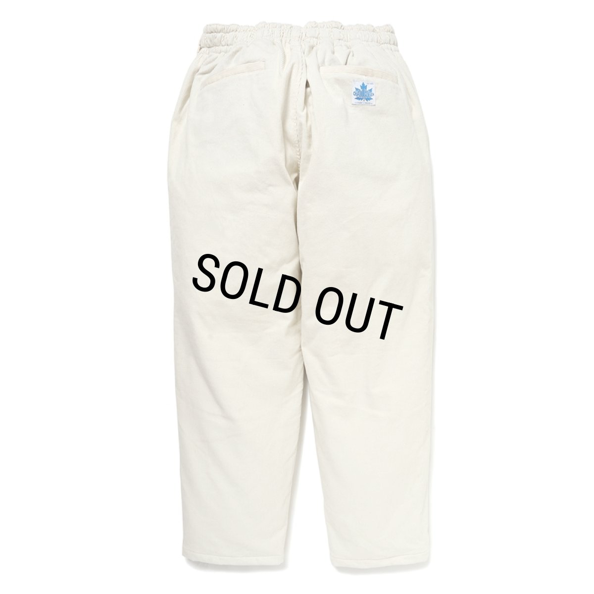 画像2: CHALLENGER/SUPERIOR CORDUROY WARM PANTS（NATURAL）［コーデュロイウォームパンツ-24秋冬］ (2)