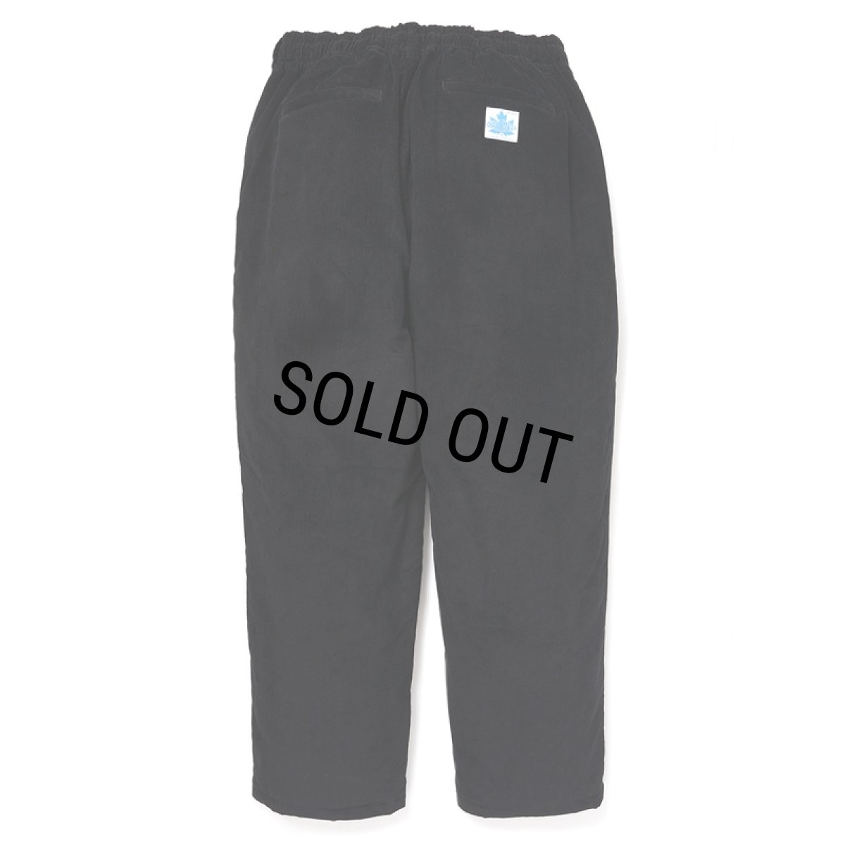 画像2: CHALLENGER/SUPERIOR CORDUROY WARM PANTS（BLACK）［コーデュロイウォームパンツ-24秋冬］ (2)