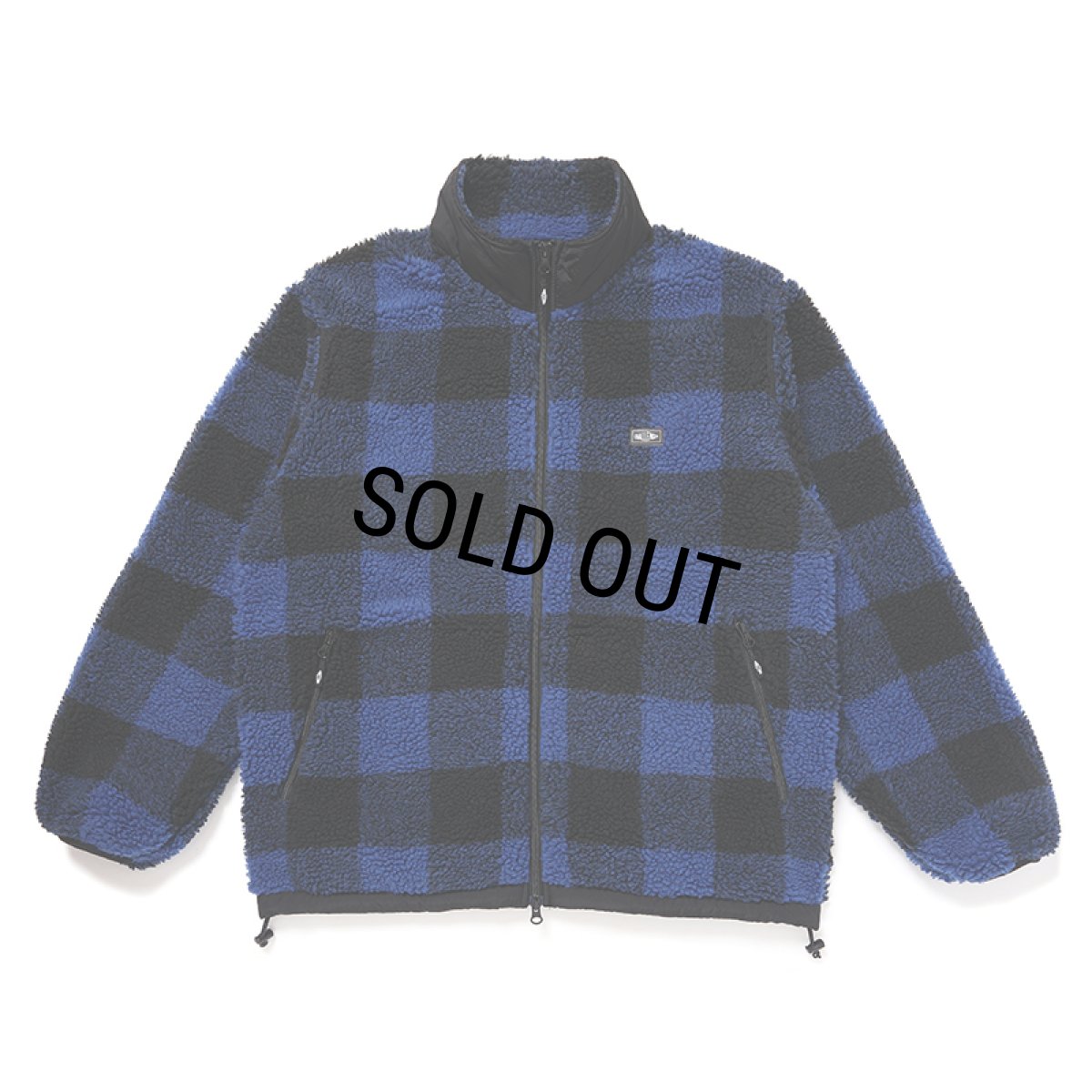 画像1: CHALLENGER/BUFFALO PLAID BOA JACKET（NAVY）［バッファローチェックボアJKT-24秋冬］ (1)