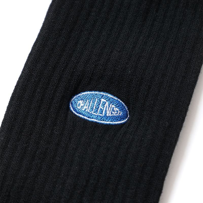 画像3: CHALLENGER/LINE SOCKS（BLACK）［ラインソックス-24秋冬］