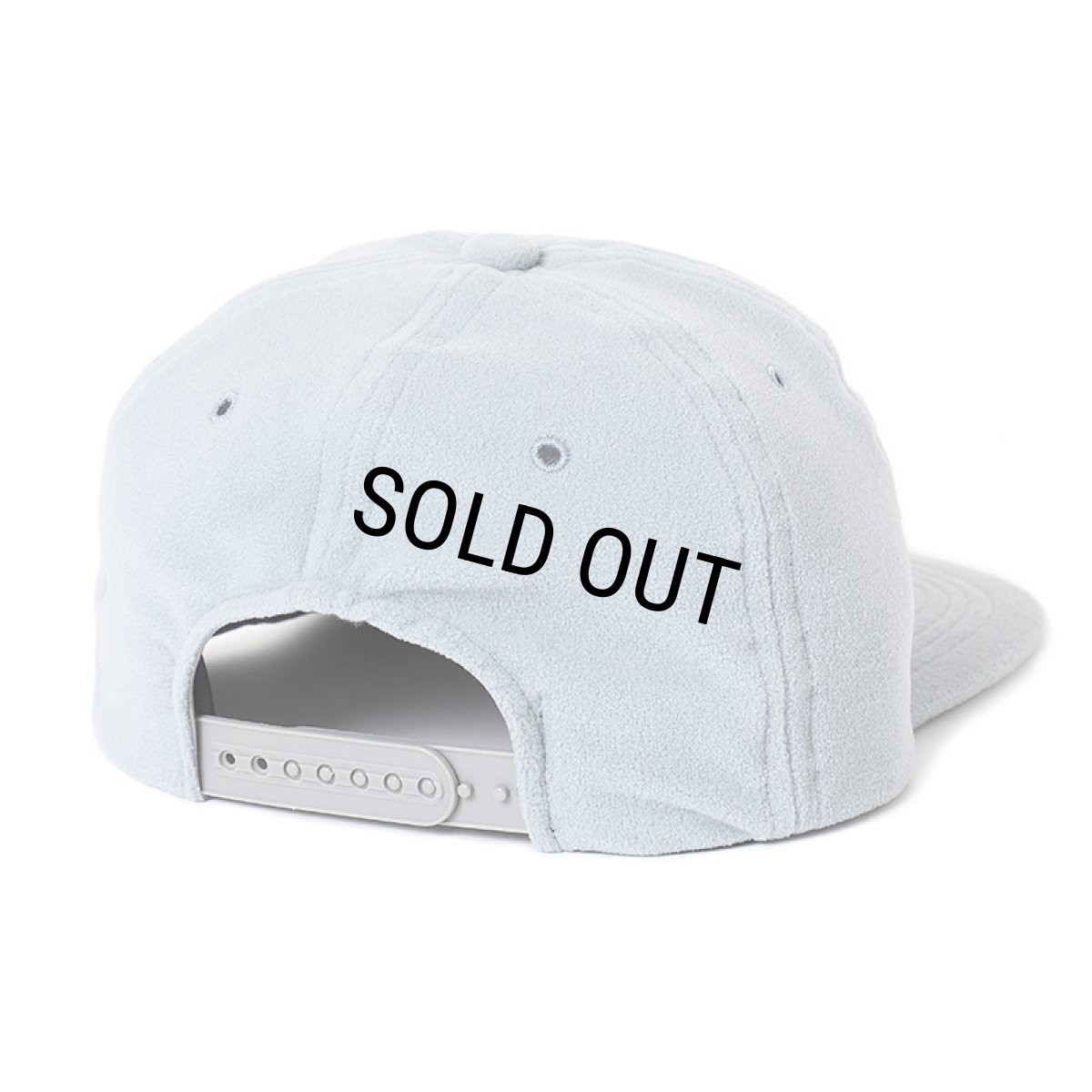 画像2: CHALLENGER/BAR LOGO FLEECE CAP（GRAY）［バーロゴフリースキャップ-24秋冬］ (2)