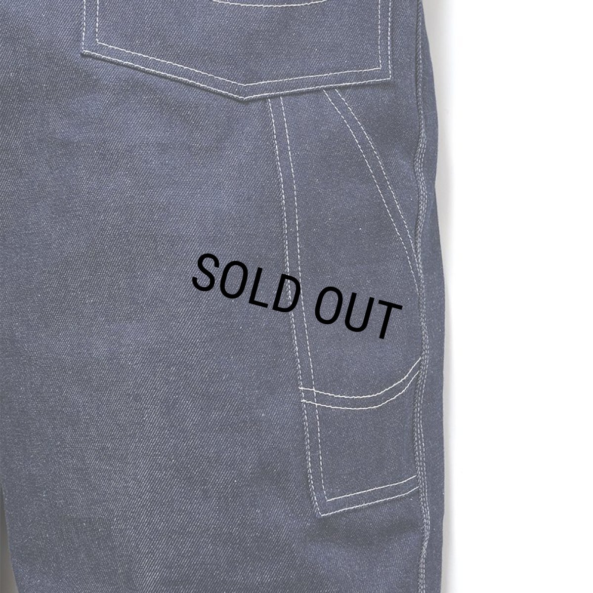 画像11: CHALLENGER/SUPERIOR PAINTER WARM PANTS（INDIGO）［ペインターウォームパンツ-24秋冬］ (11)