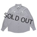 CHALLENGER/OVAL EAGLE PRINTED SHIRT（CHARCOAL GRAY）［オーバルイーグルシャツ-24秋冬］