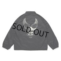 CHALLENGER/OVAL EAGLE COACH JACKET（BLACK）［オーバルイーグルコーチJKT-24秋冬］