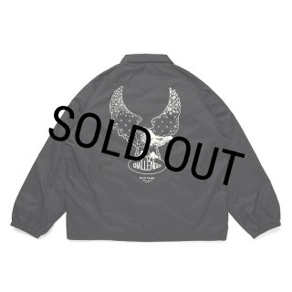 CHALLENGER/OVAL EAGLE COACH JACKET（BLACK）［オーバルイーグル