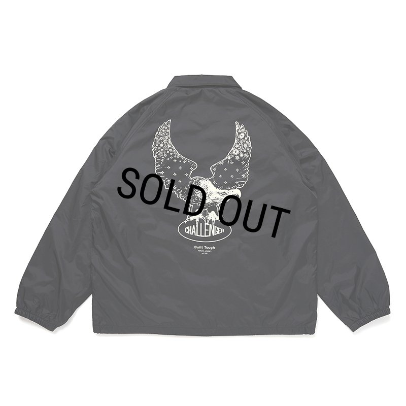 CHALLENGER/OVAL EAGLE COACH JACKET（BLACK）［オーバルイーグル