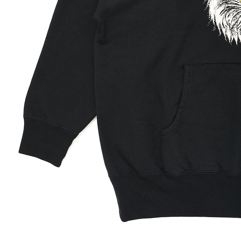 CHALLENGER/EAGLE HEAD HOODIE（BLACK）［プルオーバーパーカー-24秋冬