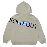 CHALLENGER/BAR LOGO ZIP HOODIE（KHAKI）［ジップフーディー-24秋冬］
