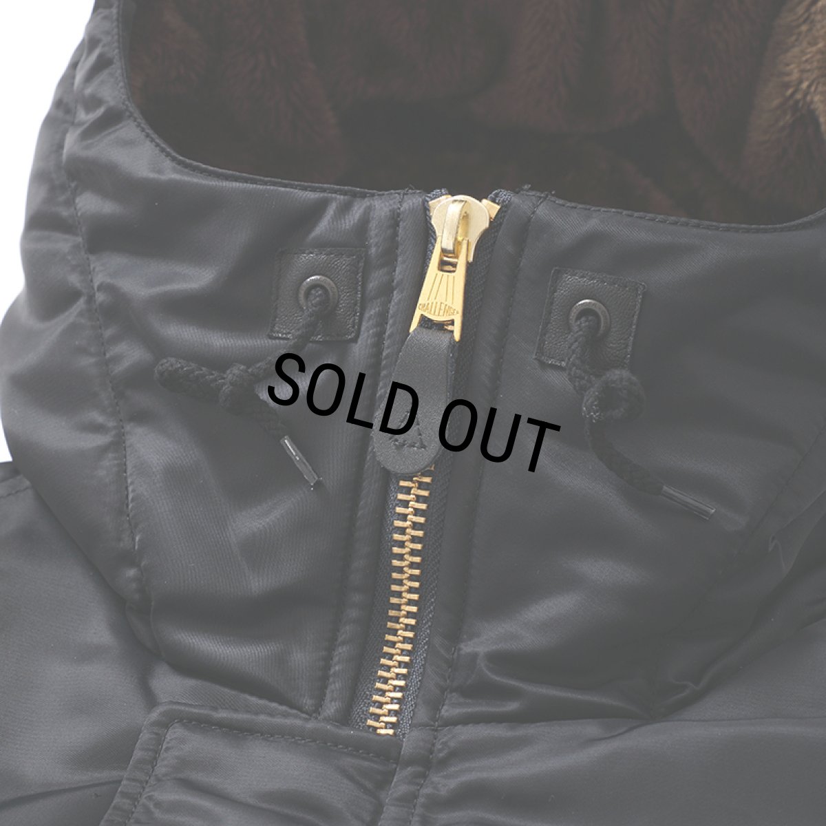 画像5: CHALLENGER/CLASSIC FLIGHT JACKET（BLACK）［クラシックフライトJKT-24秋冬］ (5)