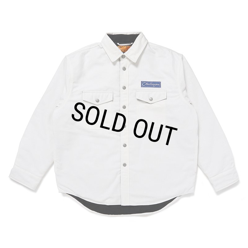 CHALLENGER/DENIM LINING SHIRT（NATURAL）［デニムライニングシャツ