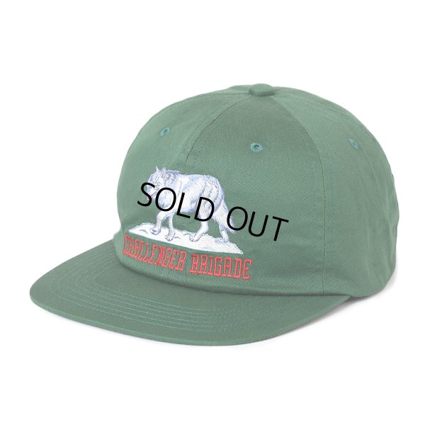 画像1: CHALLENGER/WOLF BRIGADE CAP（GREEN）［ウルフブリゲイドキャップ-24秋冬］