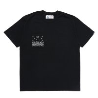 CHALLENGER/BANDANA POCKET TEE（BLACK）［刺繍ポケT-24秋冬］