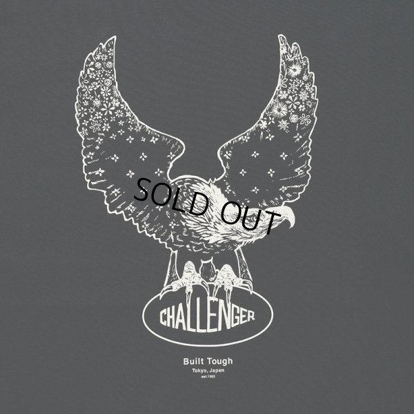 画像3: CHALLENGER/L/S OVAL EAGLE TEE（BLACK）［プリント長袖T-24秋冬］