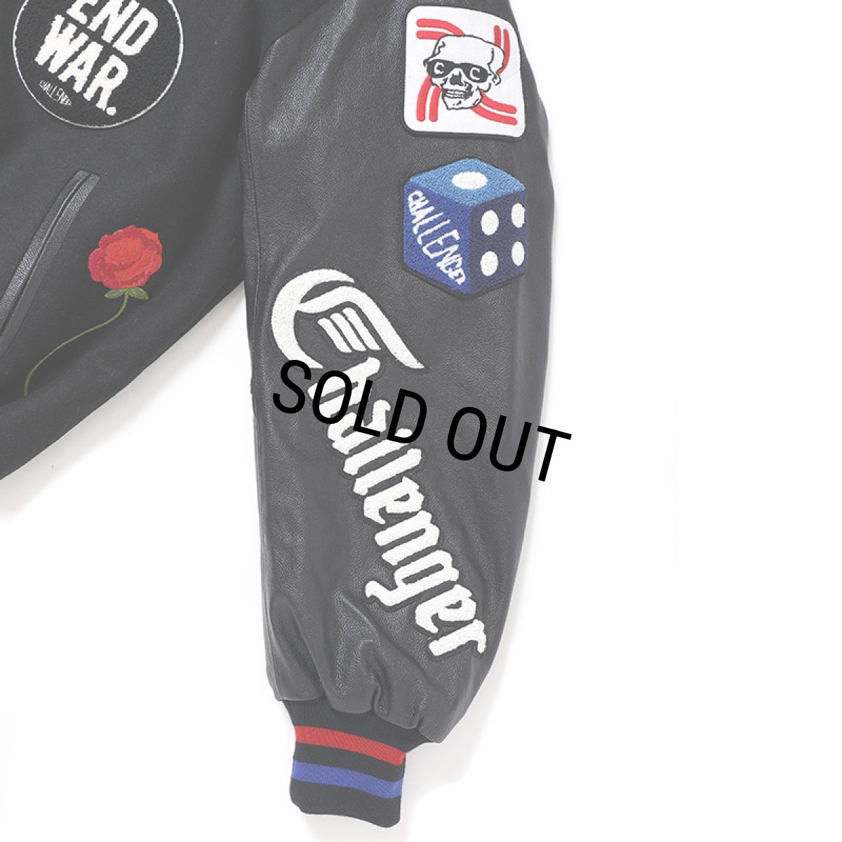 画像8: CHALLENGER/15th VARSITY JACKET（BLACK）［15周年ヴァーシティJKT-24秋冬］ (8)