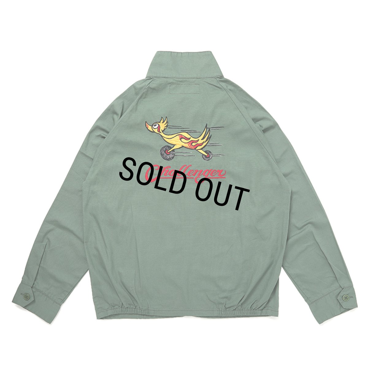画像1: CHALLENGER/FIRE BIRD SWING TOP（GREEN）［ファイヤーバードスウィングトップ-24秋冬］ (1)
