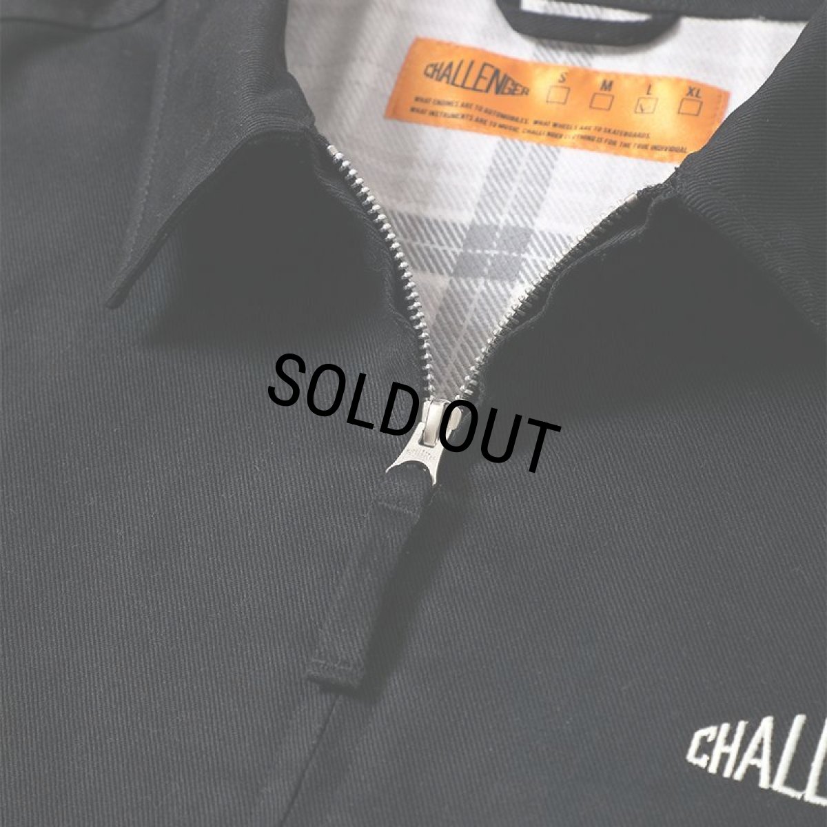 画像4: CHALLENGER/UTILITY WORK JACKET（BLACK）［ユーティリティーワークJKT-24秋冬］ (4)