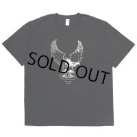 CHALLENGER/OVAL EAGLE TEE（BLACK）［プリントT-24秋冬］