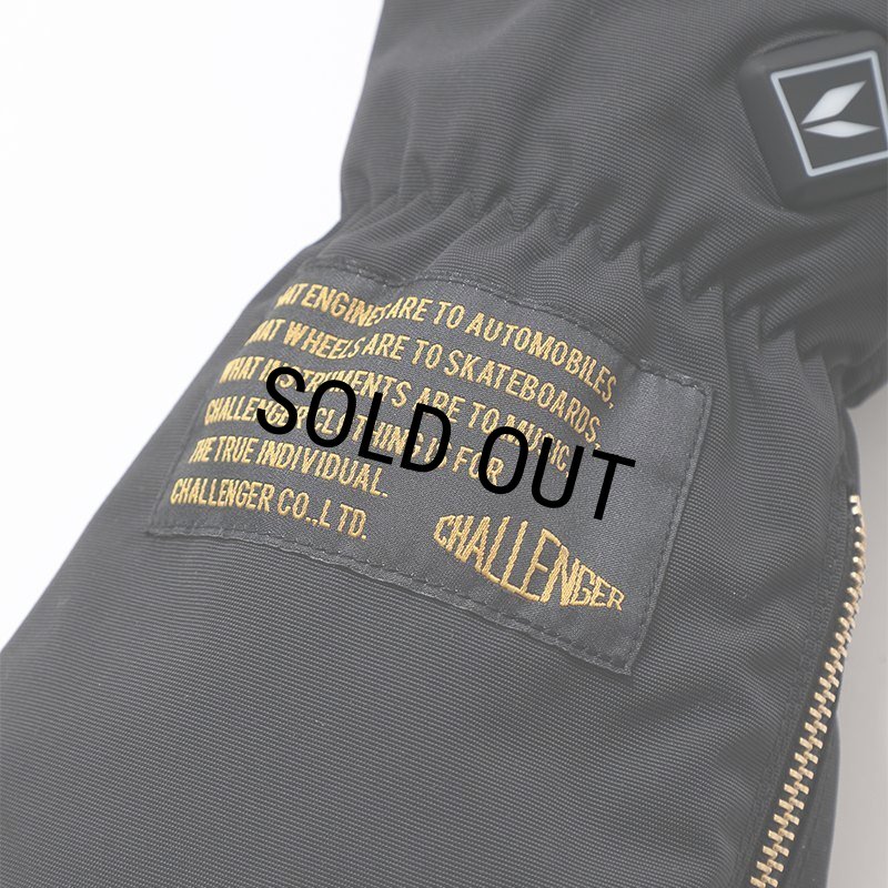 CHALLENGER/SUPERIOR HEAT GLOVE（BLACK）［ヒートグローブ-24秋冬