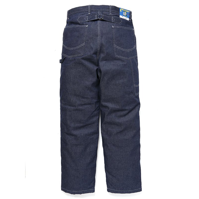 画像2: CHALLENGER/SUPERIOR PAINTER WARM PANTS（INDIGO）［ペインターウォームパンツ-24秋冬］