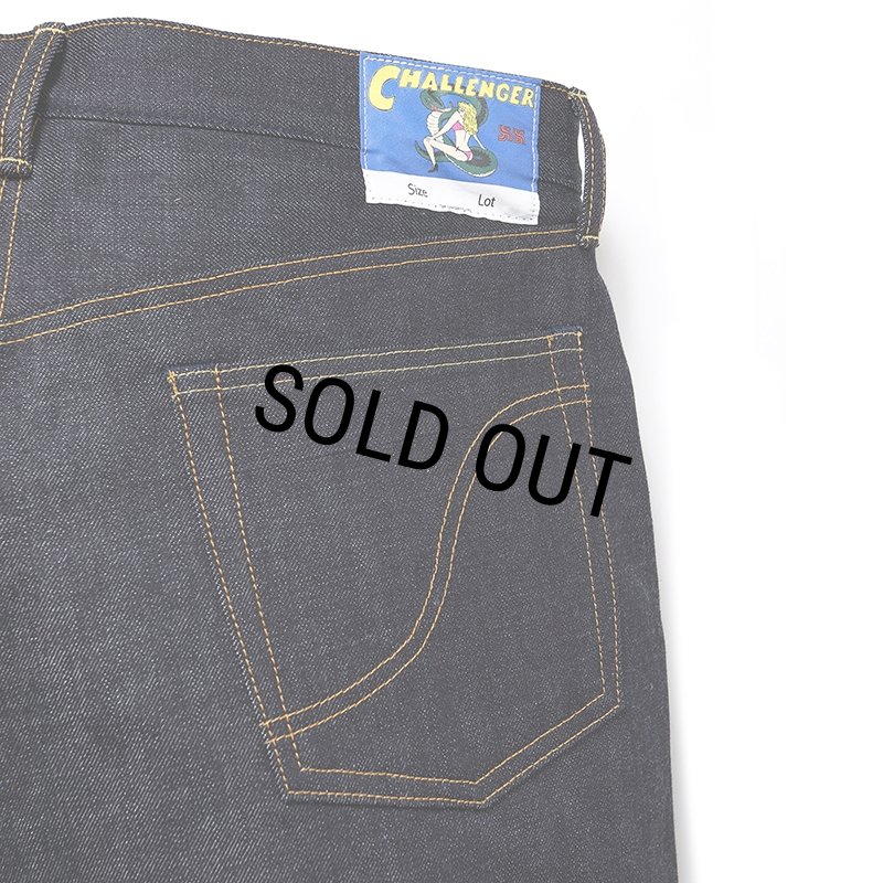 CHALLENGER デニム パンツ ジーンズ ストレート インディゴ M CHALLENGER/CLASSIC DENIM PANTS（INDIGO）［クラシックデニムパンツ